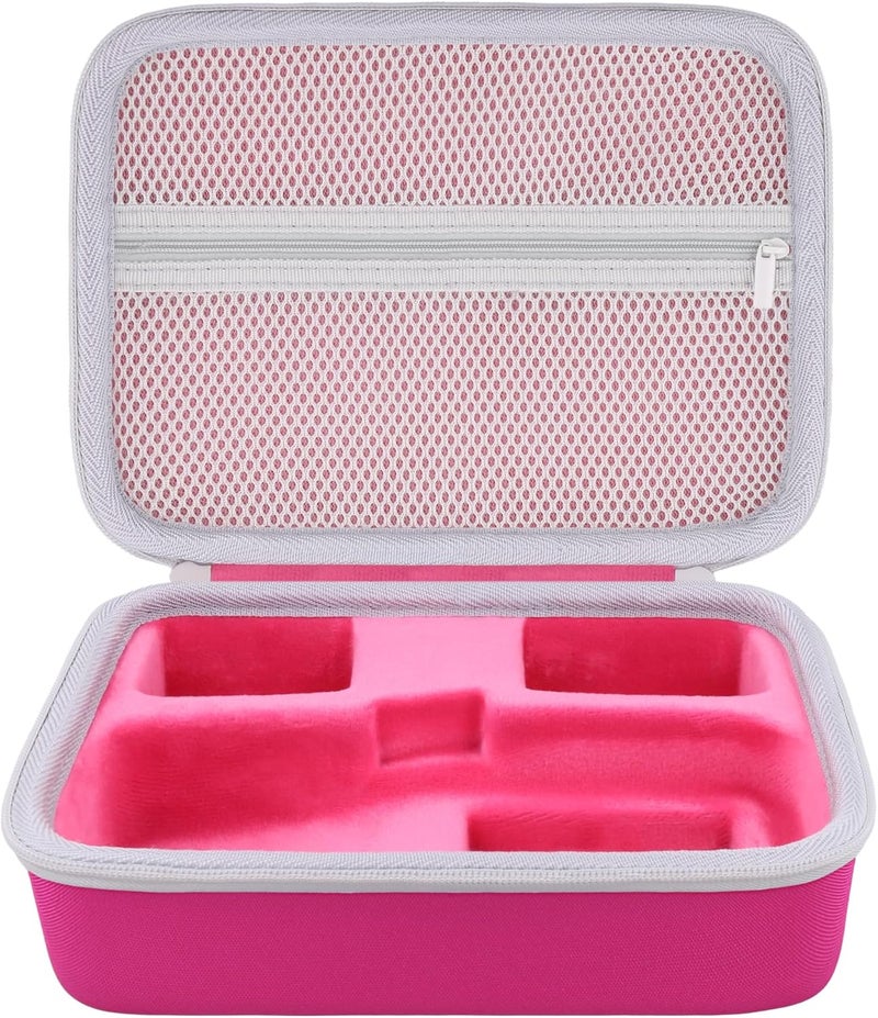 Baval Label Printer Case Compatible with DYMO LetraTag LT-100H/LT-100H Plus Handheld Label Maker(Rose Red Case) - Image 2